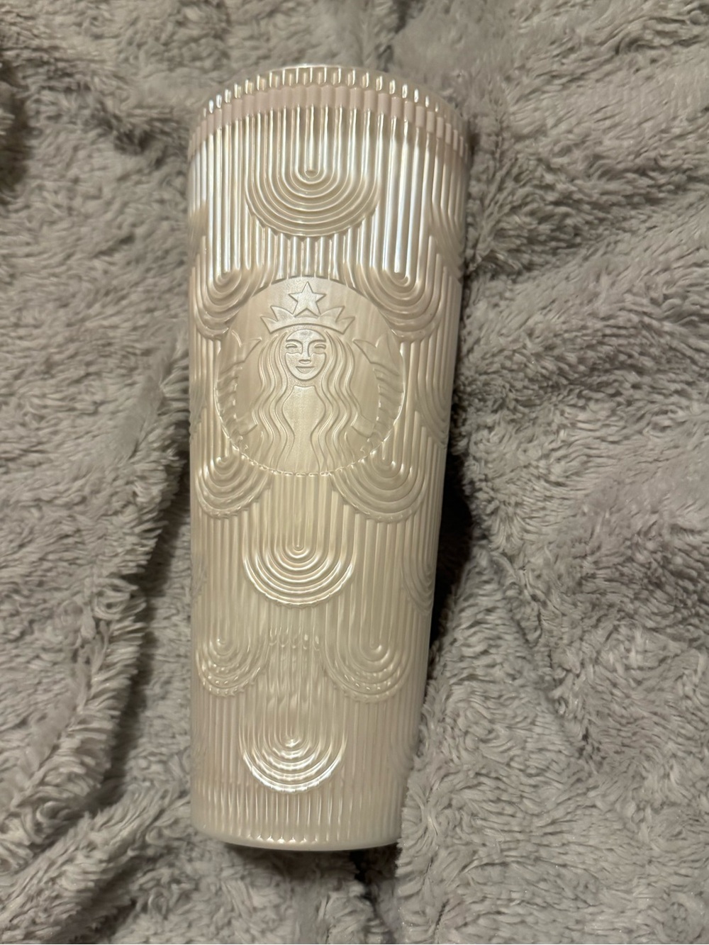 Starbucks 2023 Spring Pearl White Mermaid Venti Tumbler 24oz